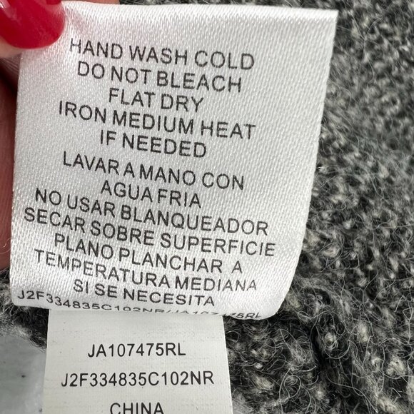 Joseph A Women's S Cozy Marled Duster Longline Open Sweater Coat Minimalist - Picture 4 of 10